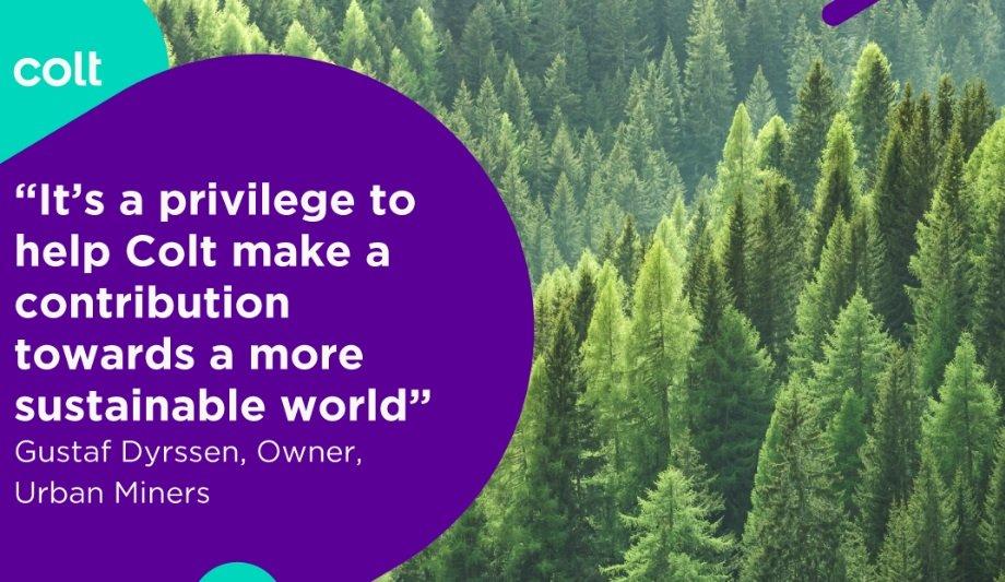 Colt Technology Services Reinforces Customer ESG Commitments With New Sustainability Programs