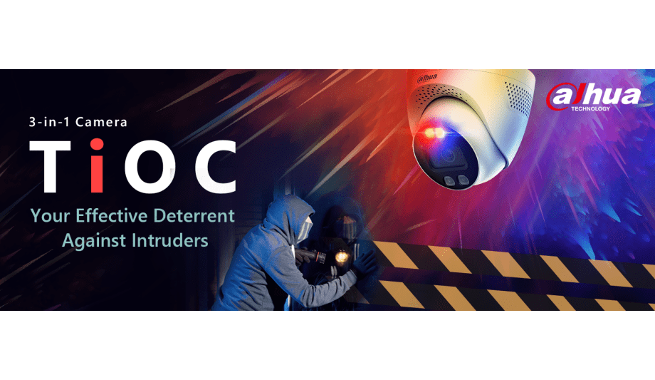 Dahua Technology Announces The Launch Of Three-In-One Camera (TiOC) For Comprehensive Security Solution