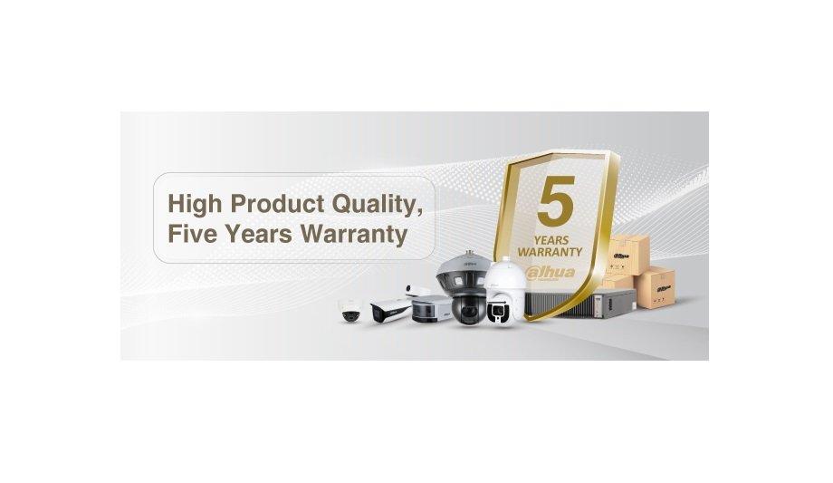 Dahua Offers 5-Year Warranty For Project-Based Products