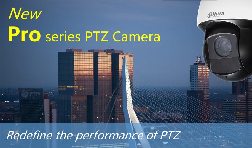 Dahua Launches New Pro Series PTZ Camera With 25x Optical Zoom