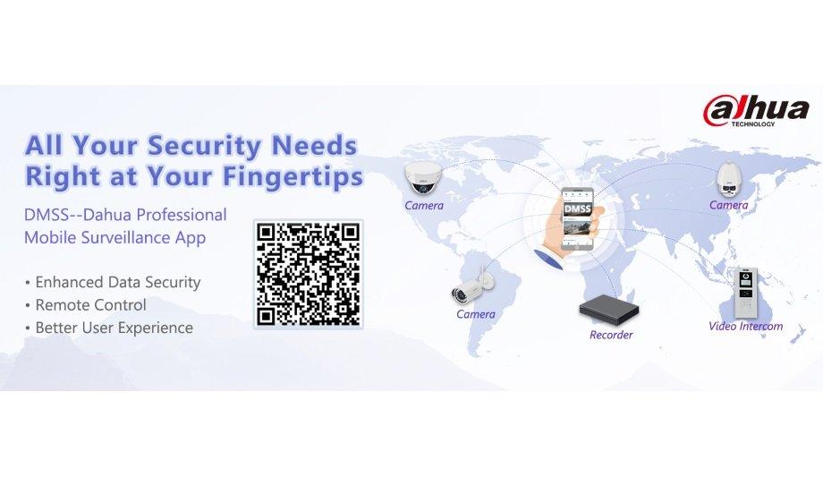 Dahua Technology Unveils DMSS, Newly Designed Mobile Client That Offers Remote Operations And Enhanced Data Security