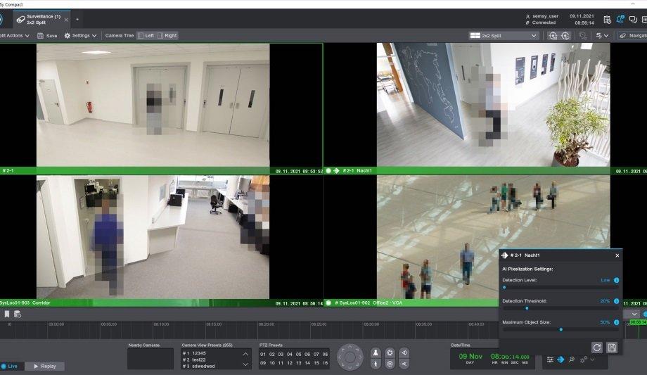 Dallmeier AI Pixelation: GDPR For Video Surveillance