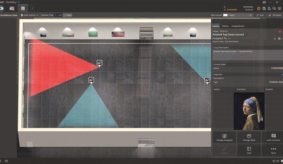 Dallmeier Announces That Their HEMISPHERE Software Will Support The RFID-Based ‘Art Protection’ System From Fortecho Solutions