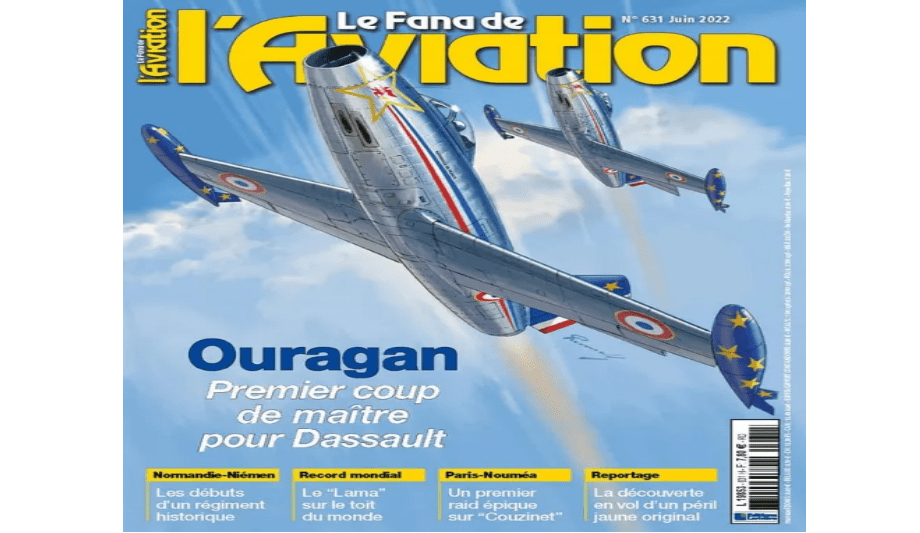 Dassault Aviation’s Fighter Featured In Magazine Le Fana De L’Aviation N°631