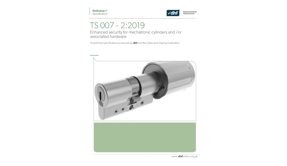 DHF Publishes New Document, TS 007-2:2019 - Enhanced Security For Mechatronic Cylinders