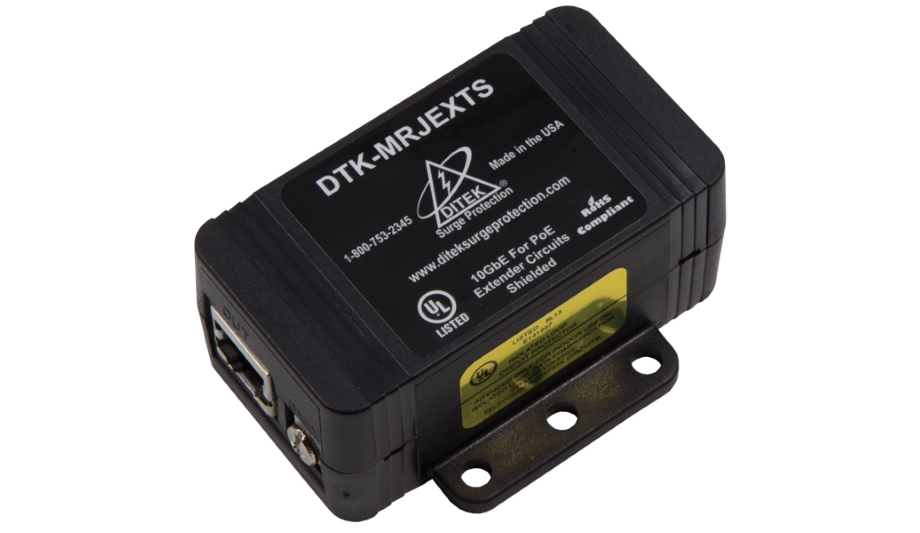 DITEK To Showcase DTK-MRJEXTS Surge Protector For PoE Extenders At ISC West 2018