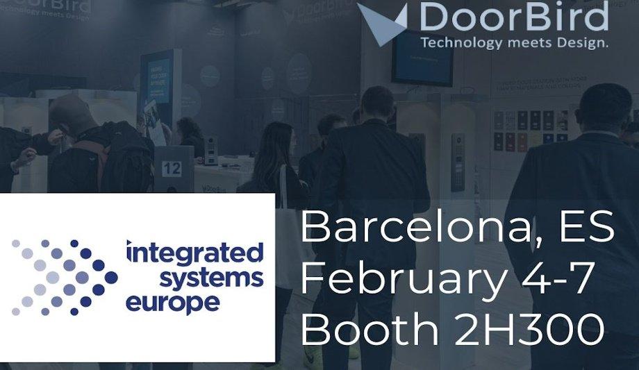 Explore DoorBird innovations at ISE 2025