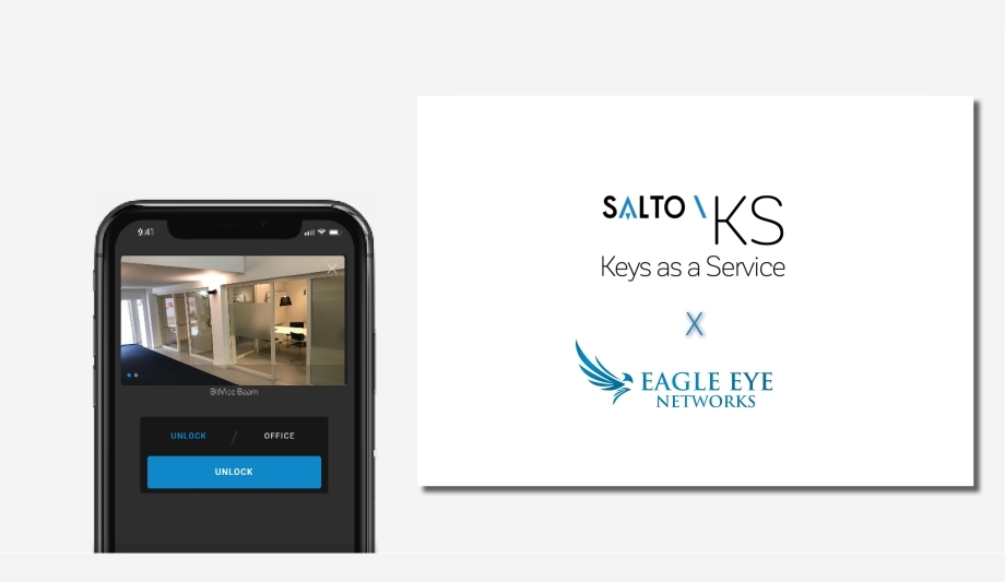 Eagle Eye Cloud VMS Surveillance Product Integrated Via Cloud Within Salto KS Application