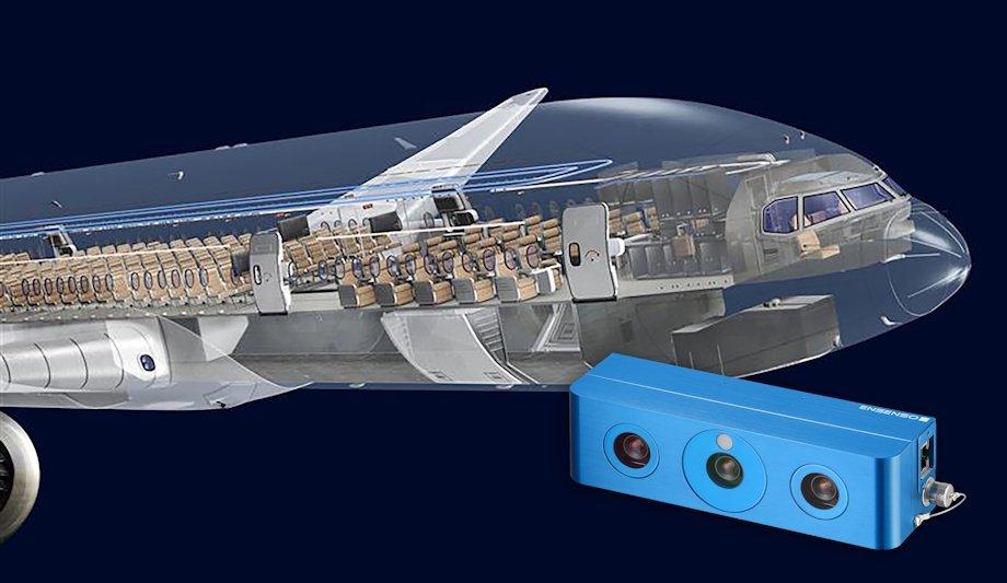 IDS Imaging: 3D Camera In Aircraft Manufacturing
