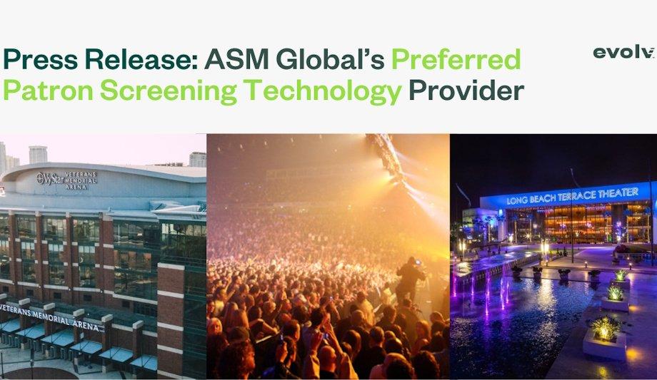 Evolv Express Enhances ASM Global Guest Experience