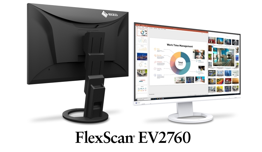 EIZO Launches The FlexScan EV2760 27-Inch WQHD Ultra-Slim Monitor