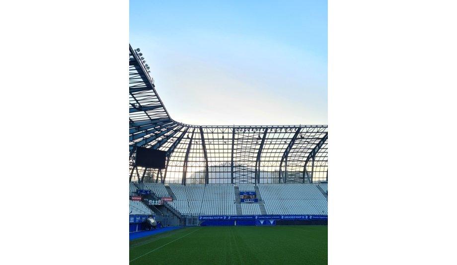 Hanwha Vision Deploys Its Video Surveillance Solution To Secure The Stade Des Alpes Rugby And Football Stadium