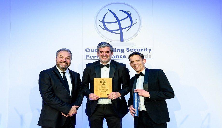 Gallagher Named Outstanding Security Equipment Manufacturer At The UK OSPAs