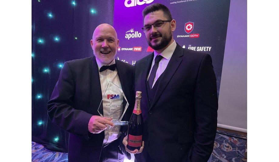 Gallagher Named Security Manufacturer Of The Year At The Fire & Security Matters Awards 2023