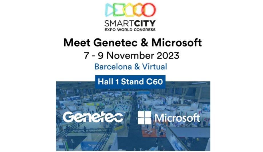 Genetec To Showcase Innovations For Public Safety & Urban Mobility With Microsoft