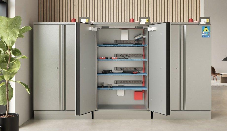 Safe Battery Storage With Gunnebo SecureBattery