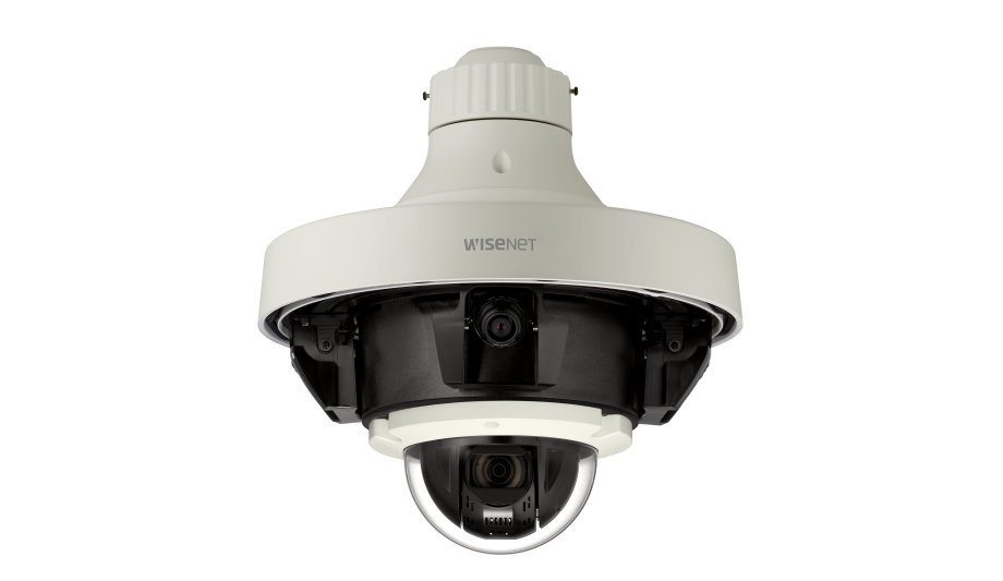 Hanwha Techwin America Unveils Wisenet PNM-9000VQ And PNM-9320VQP P Series Multi-Directional Cameras At GSX 2018