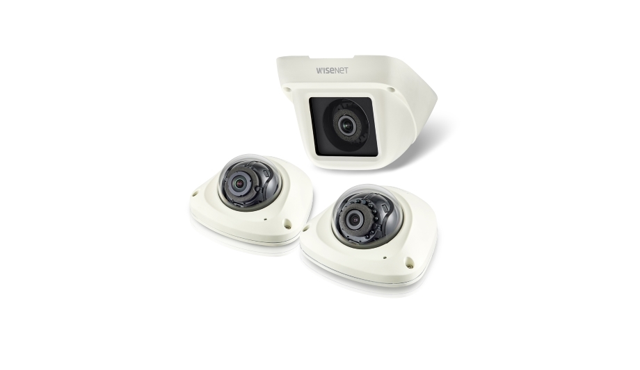 Hanwha Techwin Launches Low Storage H.265 Wisenet Dome Cameras
