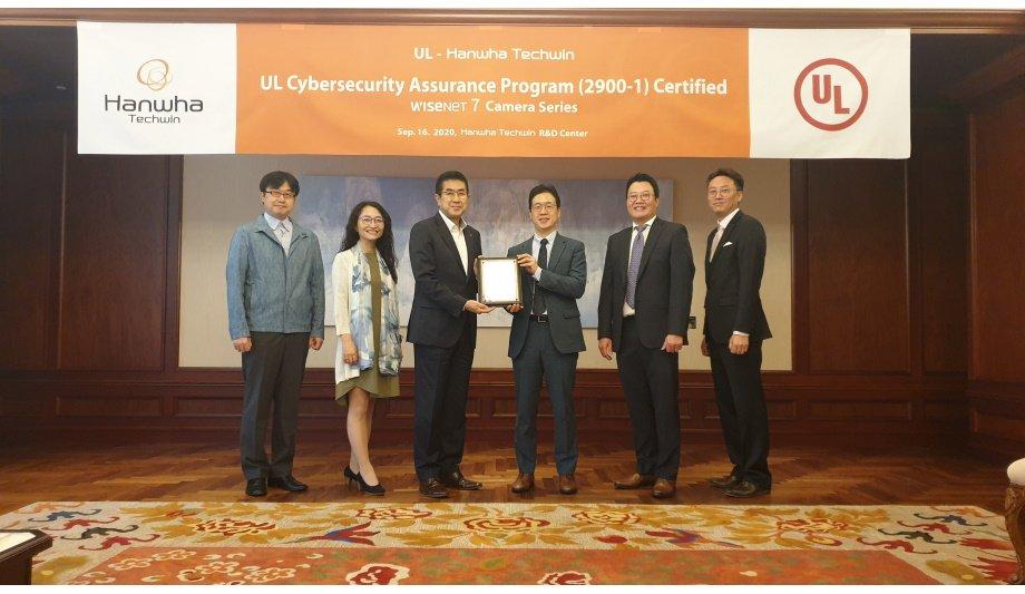 Hanwha Techwin America Receives UL Cybersecurity Assurance Program Certification For Wisenet 7 Camera Range