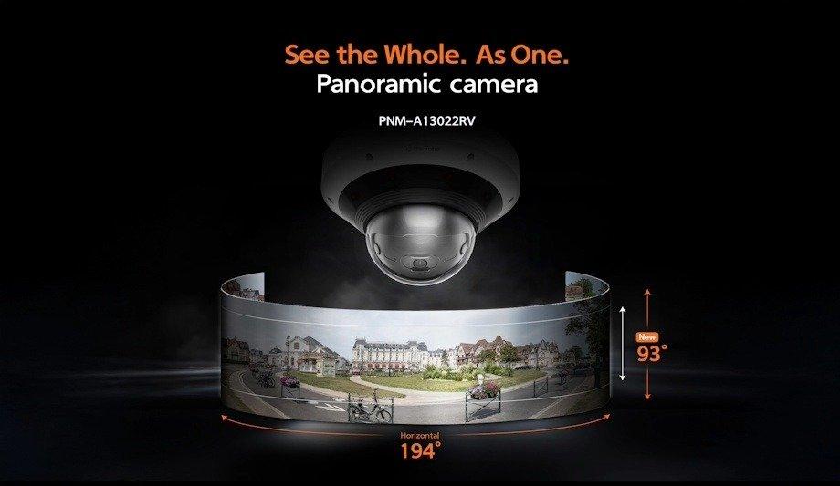 Hanwha Vision's New PNM-A13022RV Multi-Sensor Camera