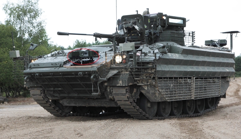 HENSOLDT Carries Out SETAS Vision System Demonstration With The British Army’s Armored Center