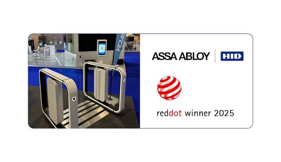 HID & ASSA ABLOY's BG100 Speedgate Wins Red Dot Award