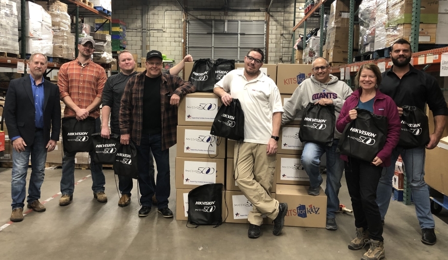 Hikvision Northeast Regional Team Partners With Mission 500 To Provide Backpacks For Needy Students