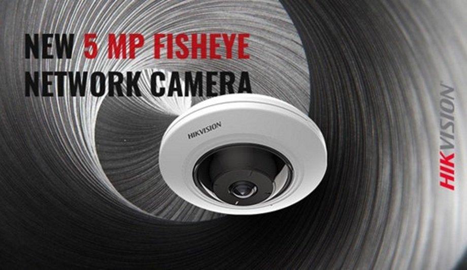 Hikvision Announces The Launch Of A New 5 MP AcuSense Fisheye Network Camera