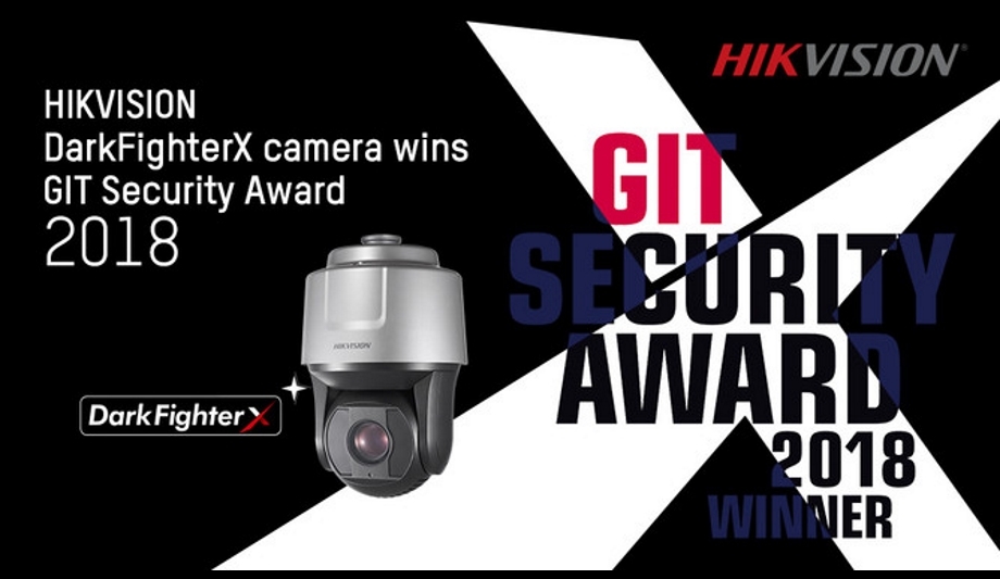 Hikvision’s Next-Gen DarkFigtherX Camera Wins GIT Award 2018