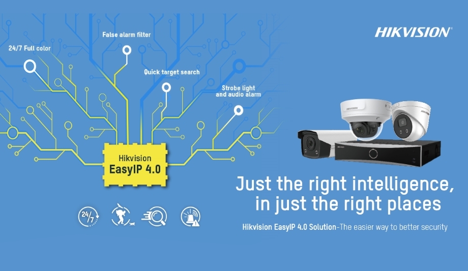 Hikvision Launches EasyIP 4.0 Cameras And NVRs To Aid SMBs To Maximize Their Site Security