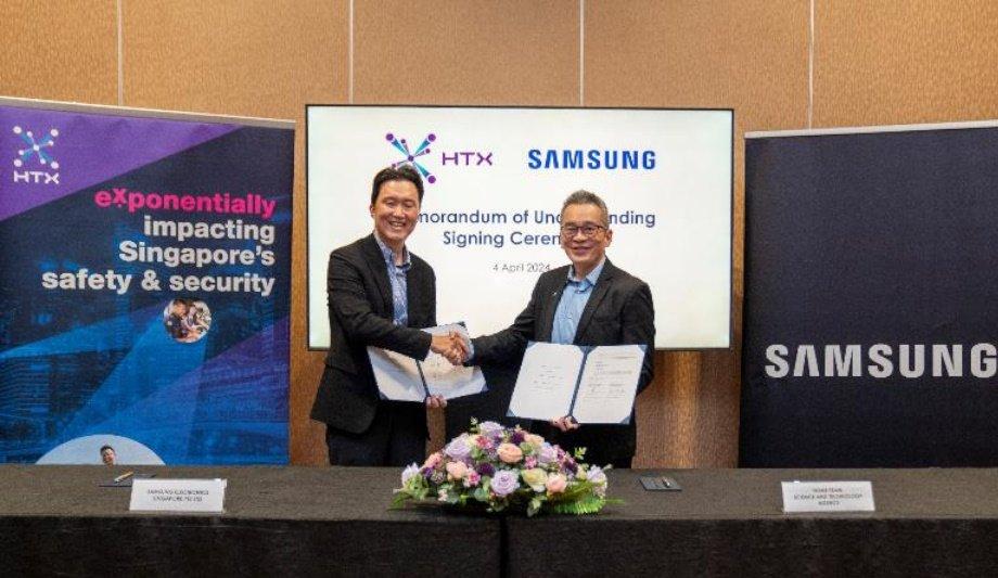HTX Partners With Samsung To Develop Next-Generation Solutions For Frontliners And Bolster National Cybersecurity Efforts