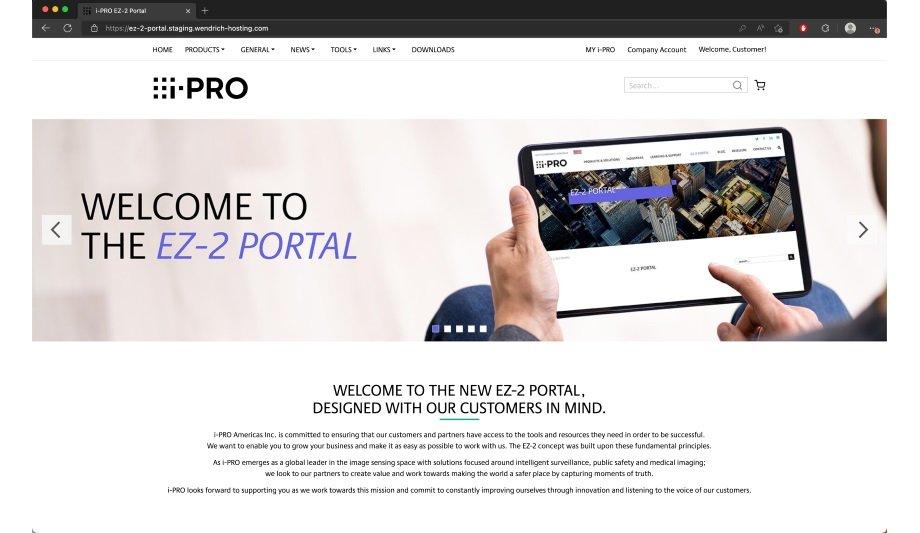 i-PRO Americas Announces The Release Of The New i-PRO EZ-2 Partner Portal