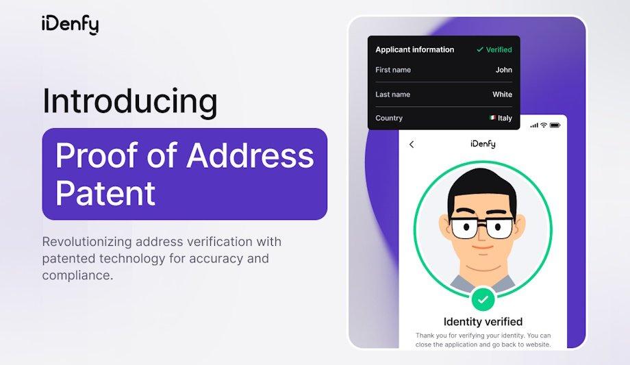 iDenfy's New Standard For Address Verification