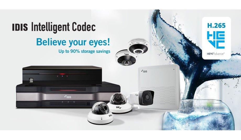IDIS Highlights The Value Of Its Standards Compliant Network Cameras And Recorders With H.265 Video Compression