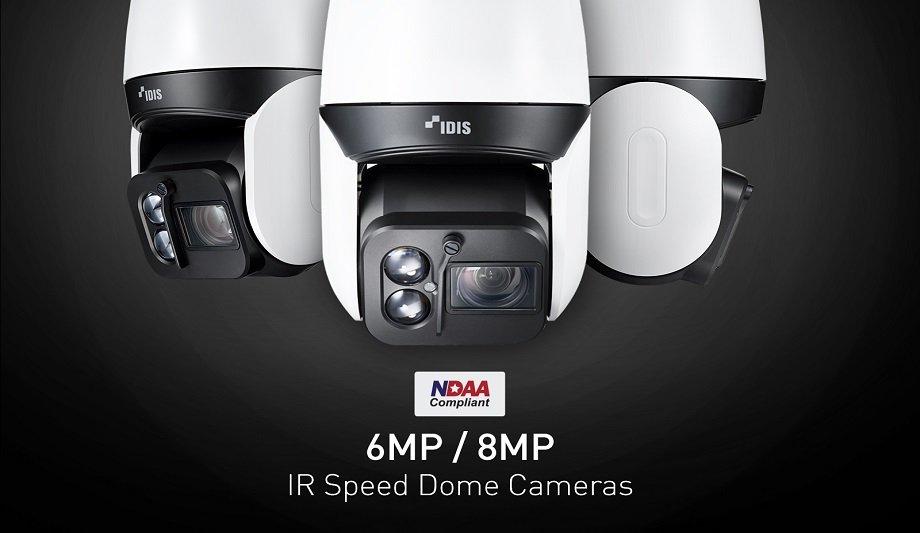IDIS Releases Latest Generation Of 6MP And 8MP PTZ Cameras
