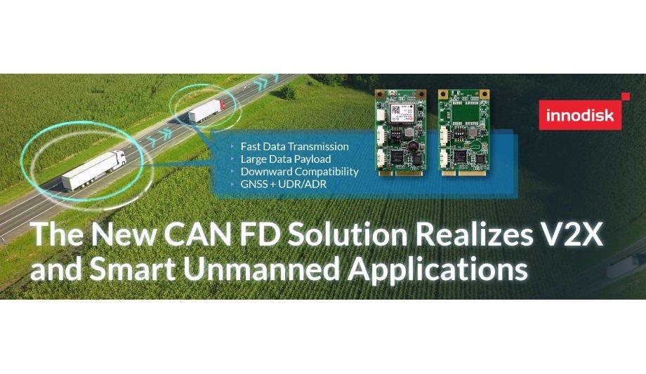 Innodisk’s Subsidiary Antzer Tech Introduces New CAN FD Solution For 5G V2X And AIoT Smart Manufacturing Applications