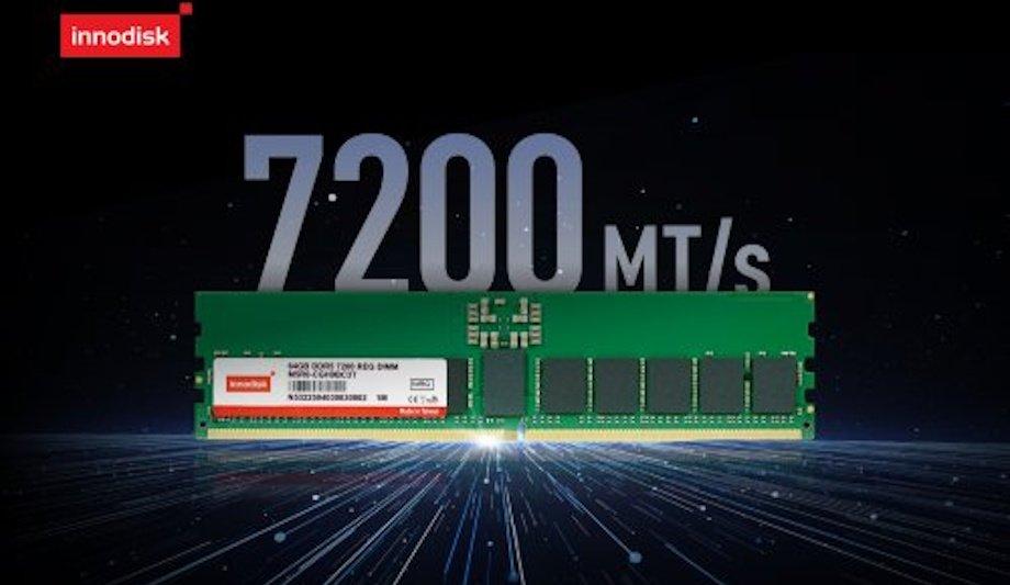 Innodisk Launches DDR5 7200 RDIMM For Edge AI