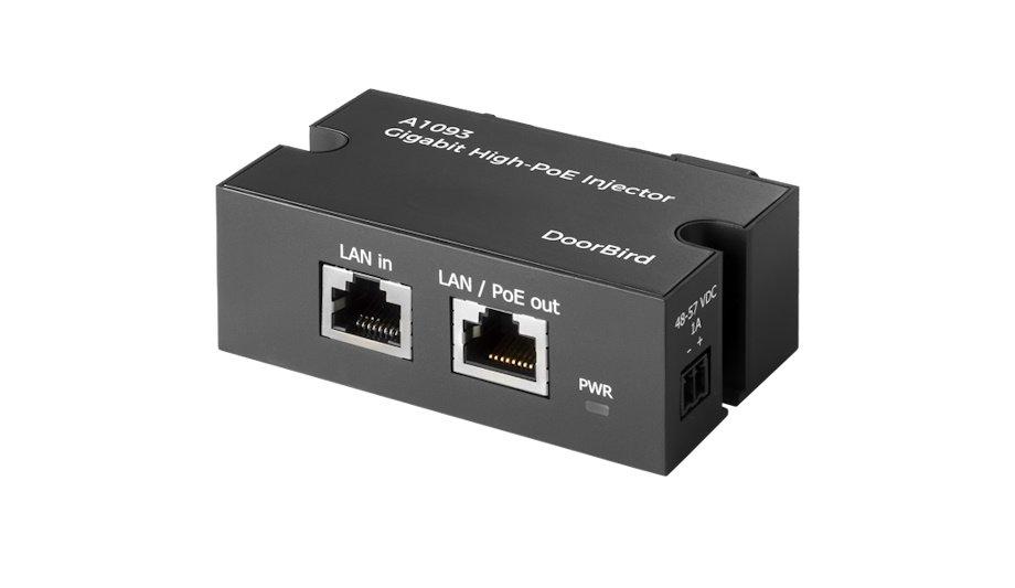 Introducing The New DoorBird Gigabit High-PoE-Injector A1093–The Solution For Easy Network Expansion