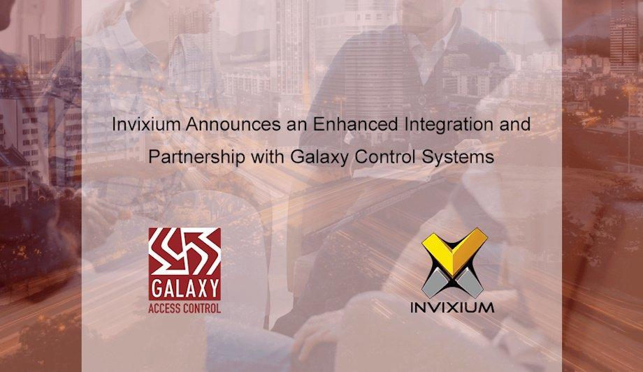 Invixium & Galaxy Control Enhance Access Control Solutions