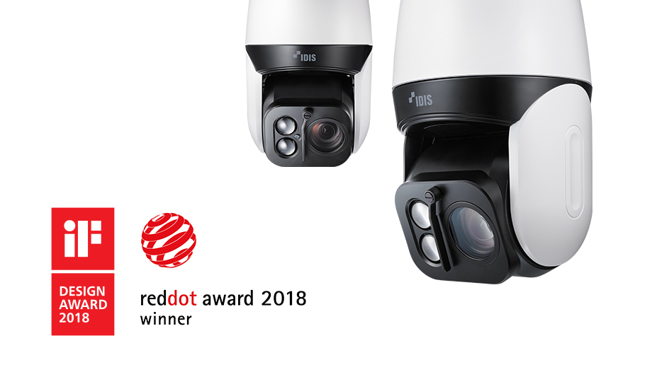 IDIS's H.265 IR PTZ Surveillance Camera Wins German Design Technology Awards