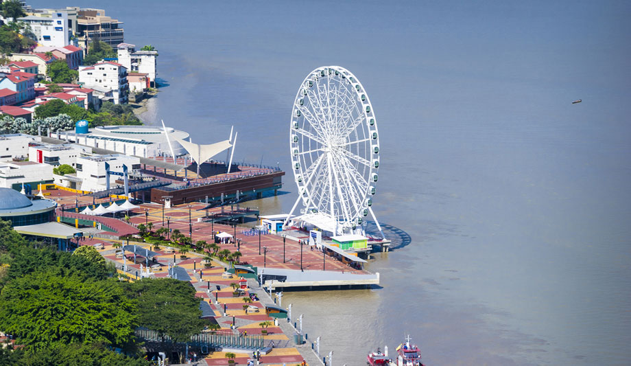 Boon Edam Turnstiles Ensure Effective Entry Control For La Perla Ferris Wheel