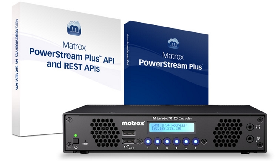 Matrox showcases Maevex 6120 dual 4K enterprise encoder at InfoComm 2018