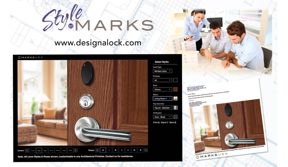 Marks USA Launches New Website Featuring Customizable ArchiTech Access Control Locks