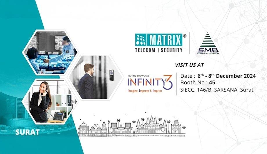 Matrix IP Video Surveillance At Infinity 3.0 Expo 2024