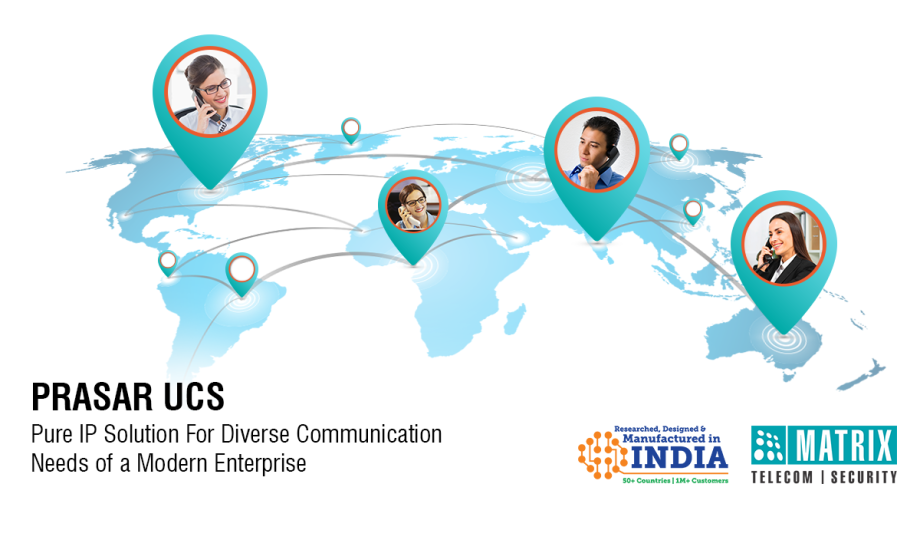 Matrix Highlights The Key Features Of Their Enterprise Unified Communication Server PRASAR UCS