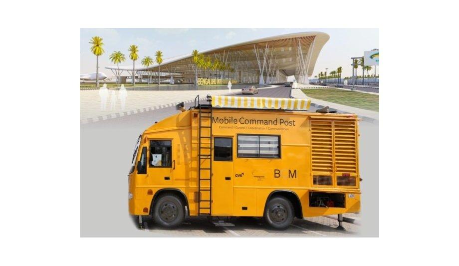 Mistral Provides Mobile Command Post To The Kempegowda International Airport To Quickly Respond To Airport Disasters
