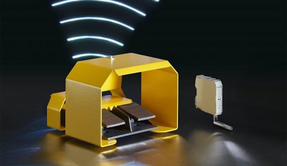 Steute Wireless Foot Switch For Heavy Duty Applications