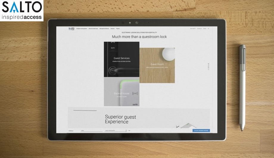 SALTO Systems Redesigns Hospitality Website To Be Mobile-friendly
