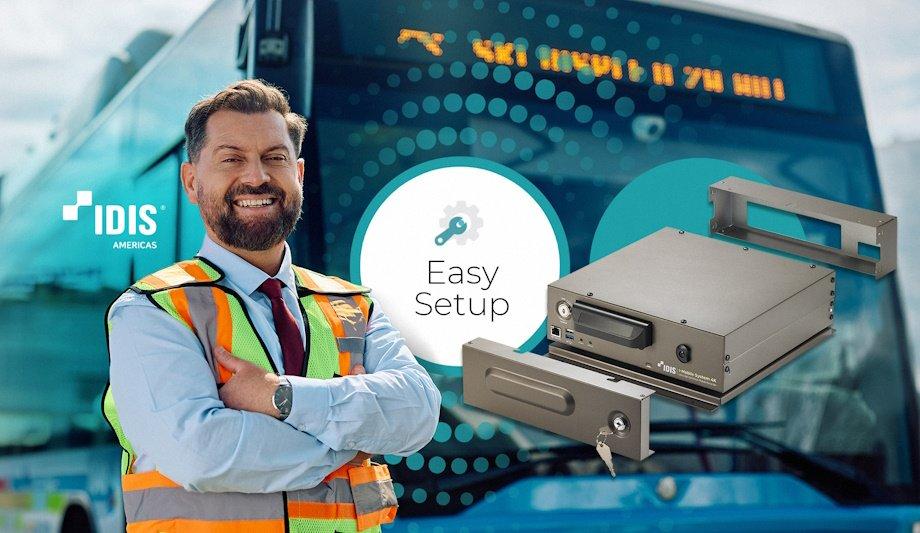 IDIS Americas Launches 4K I-Mobile System For Transit Security