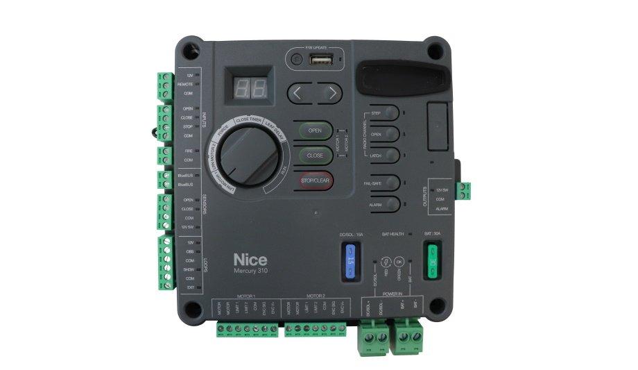 Nice Launches Mercury 310 Residential Gate Operator Controller With UL325 Compliance For Automated Gate Systems